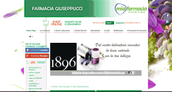 Desktop Screenshot of farmaciagiuseppucci.com